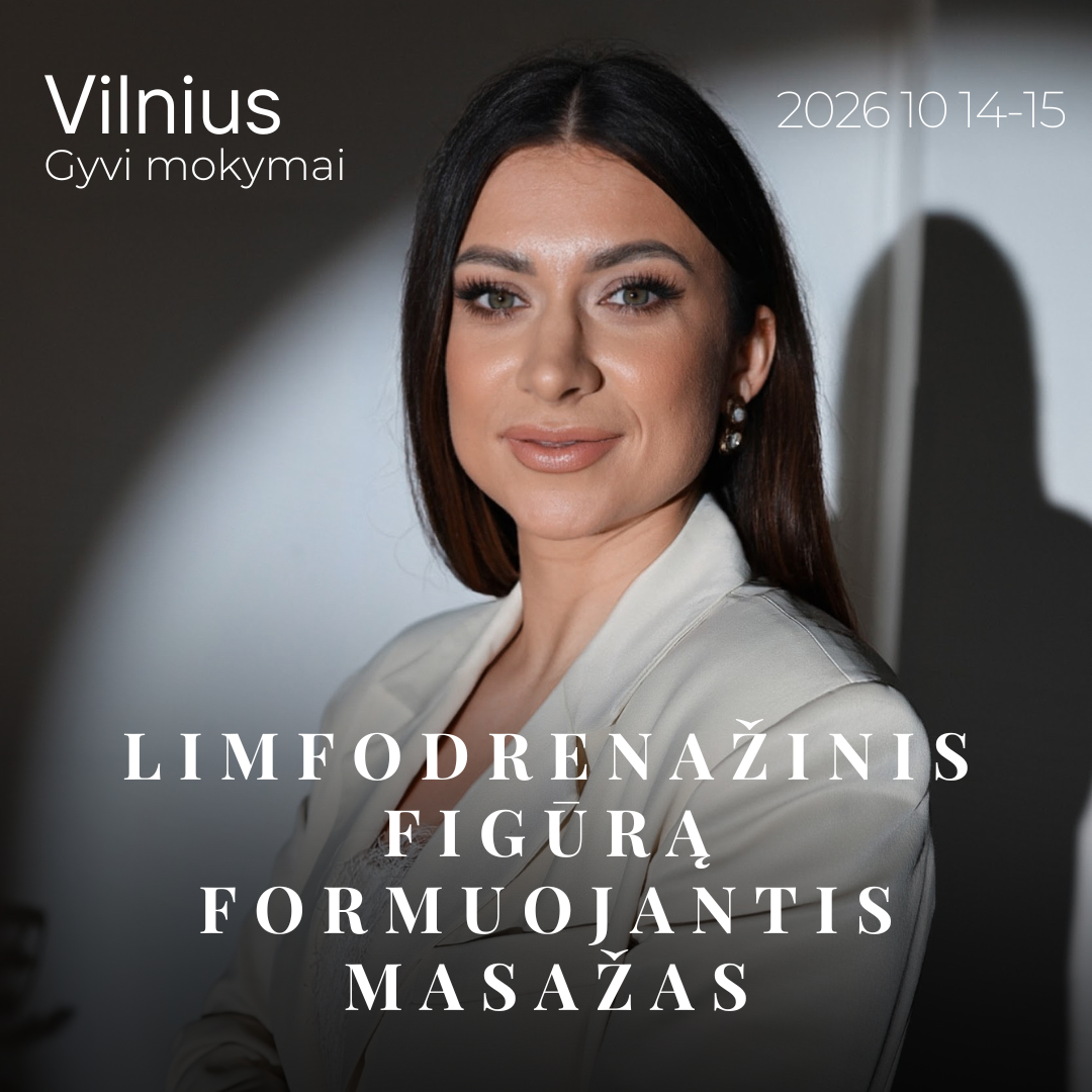 Limfodrenažinis figūrą formuojantis masažas _ Vilnius 2026.10.14-15