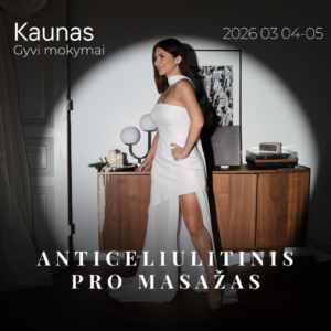 Anticeliulitinis PRO masažas