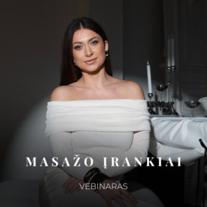 Vebinaras "Masažo įrankiai"