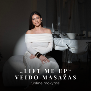 Veido masažo mokymai _ Lift me up