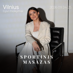 Sportinis masažas _ Vilnius 2026.09.24-25